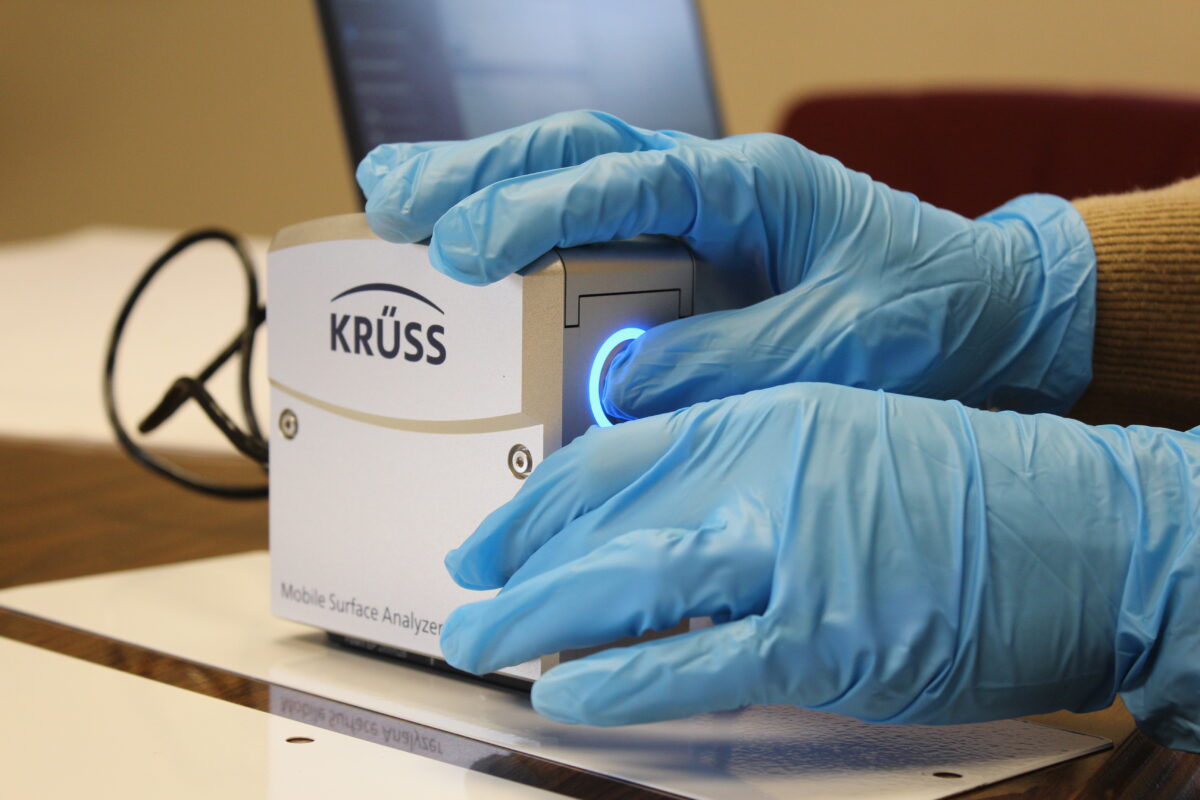 kruss surface analyzer