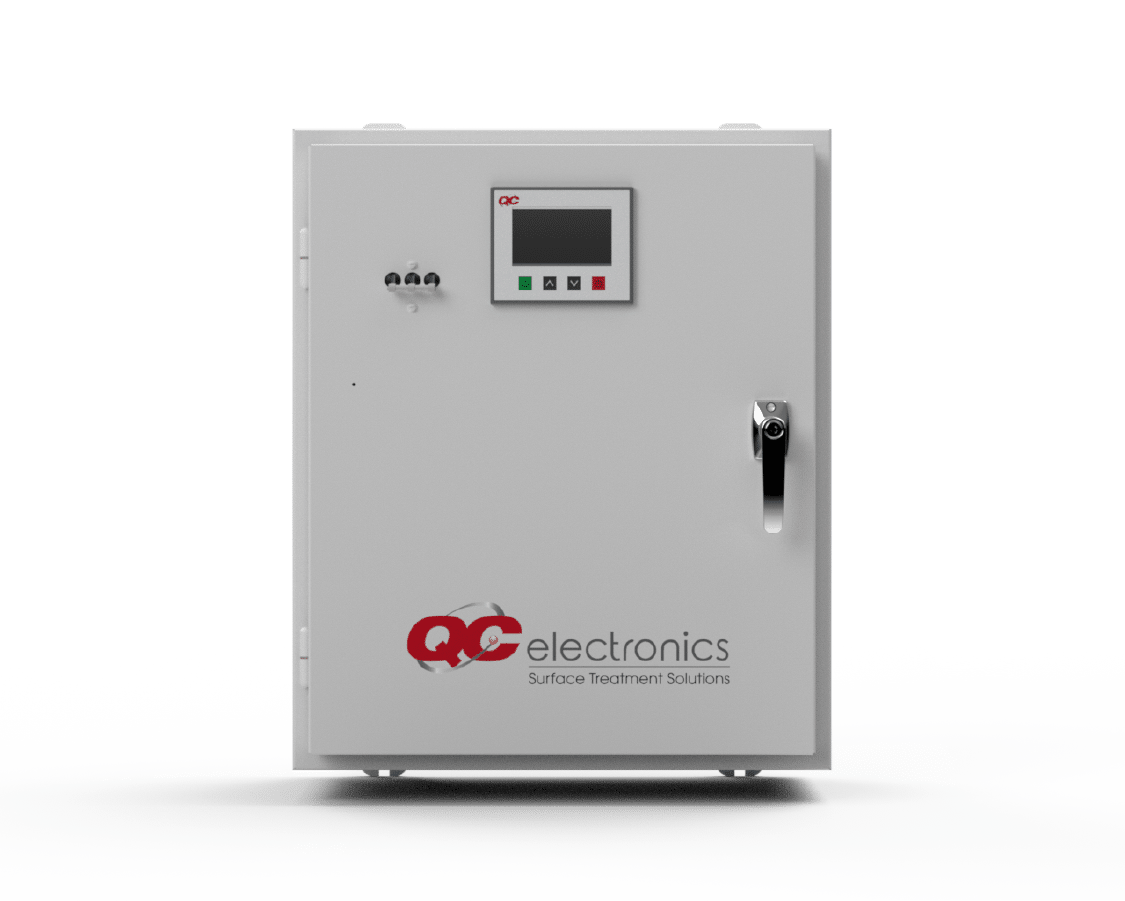Corona treater generator by QC Electronics – high-voltage power supply for corona treatment systems