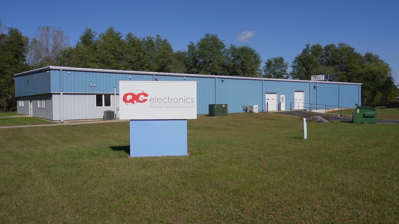 QC Electronics facility in Portage, Wisconsin